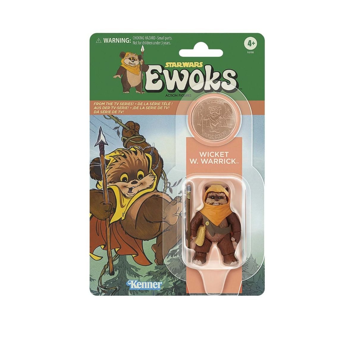 Hasbro - Star Wars The Vintage Collection - Wicket W. Warrick & Kneesaa 2 Pack - Ewoks