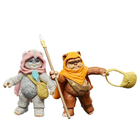 Hasbro - Star Wars The Vintage Collection - Wicket W. Warrick & Kneesaa 2 Pack - Ewoks