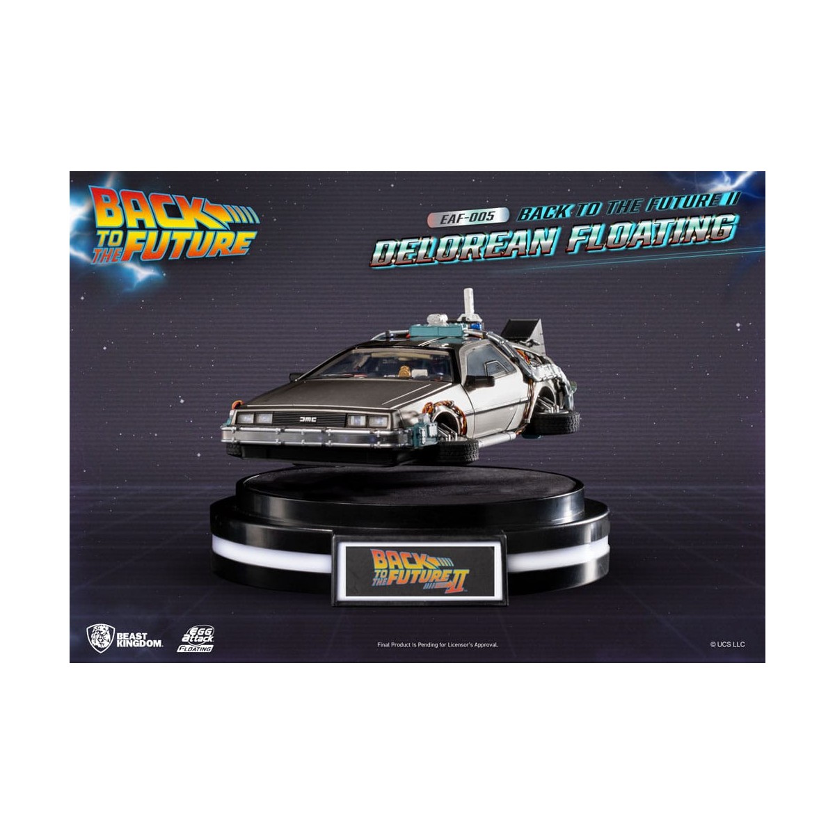 Beast Kingdom - Egg Attack Floating Back to the Future II DeLorean Standard Version