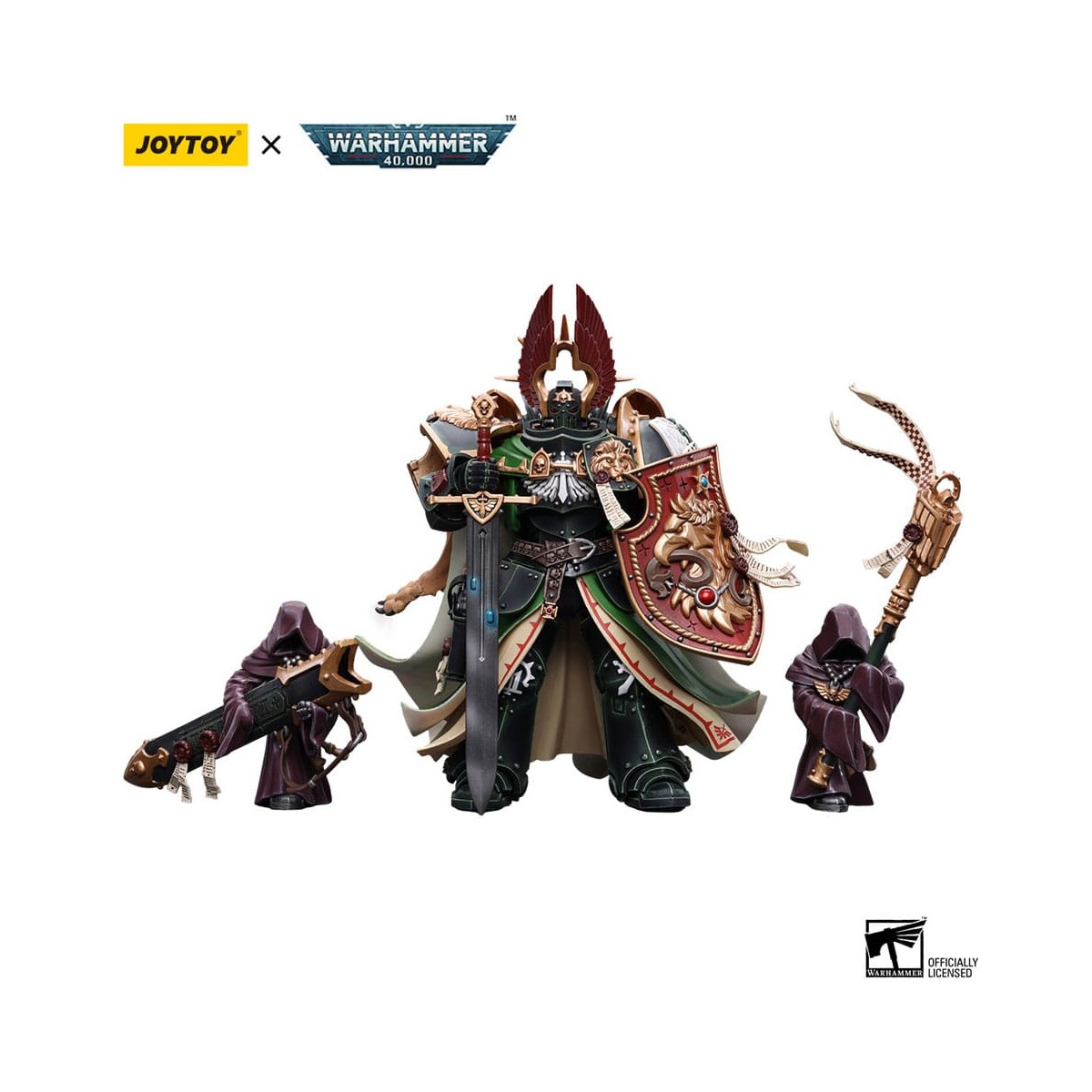 JoyToy Space Marines - Dark Angels - Primarch Lion El' Jonson 1/18 - Warhammer 40K