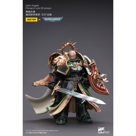 JoyToy Space Marines - Dark Angels - Primarch Lion El' Jonson 1/18 - Warhammer 40K