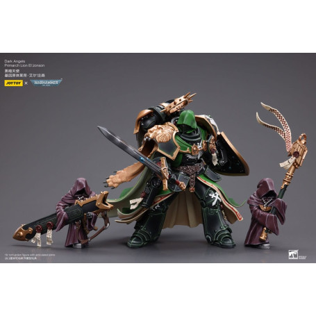 JoyToy Space Marines - Dark Angels - Primarch Lion El' Jonson 1/18 - Warhammer 40K
