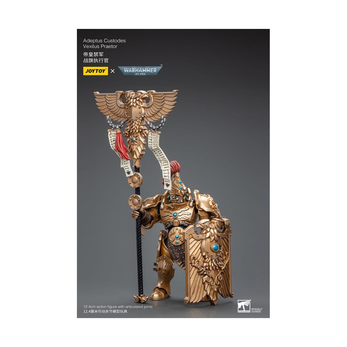 JoyToy Space Marines - Adeptus Custodes Vexilus Praetor 1/18