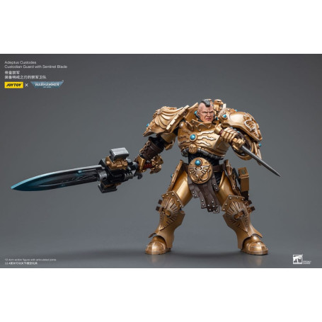 JoyToy Space Marines - Adeptus Custodes Custodian Guard with Sentinel Blade 1/18