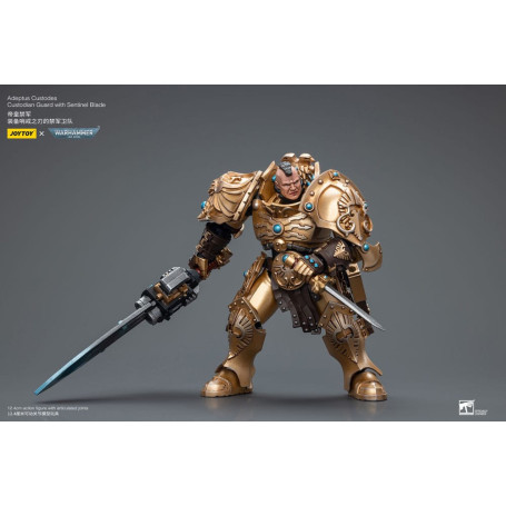 JoyToy Space Marines - Adeptus Custodes Custodian Guard with Sentinel Blade 1/18