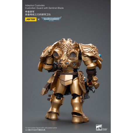 JoyToy Space Marines - Adeptus Custodes Custodian Guard with Sentinel Blade 1/18