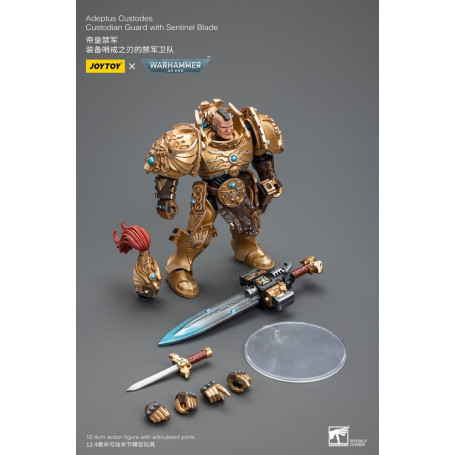JoyToy Space Marines - Adeptus Custodes Custodian Guard with Sentinel Blade 1/18