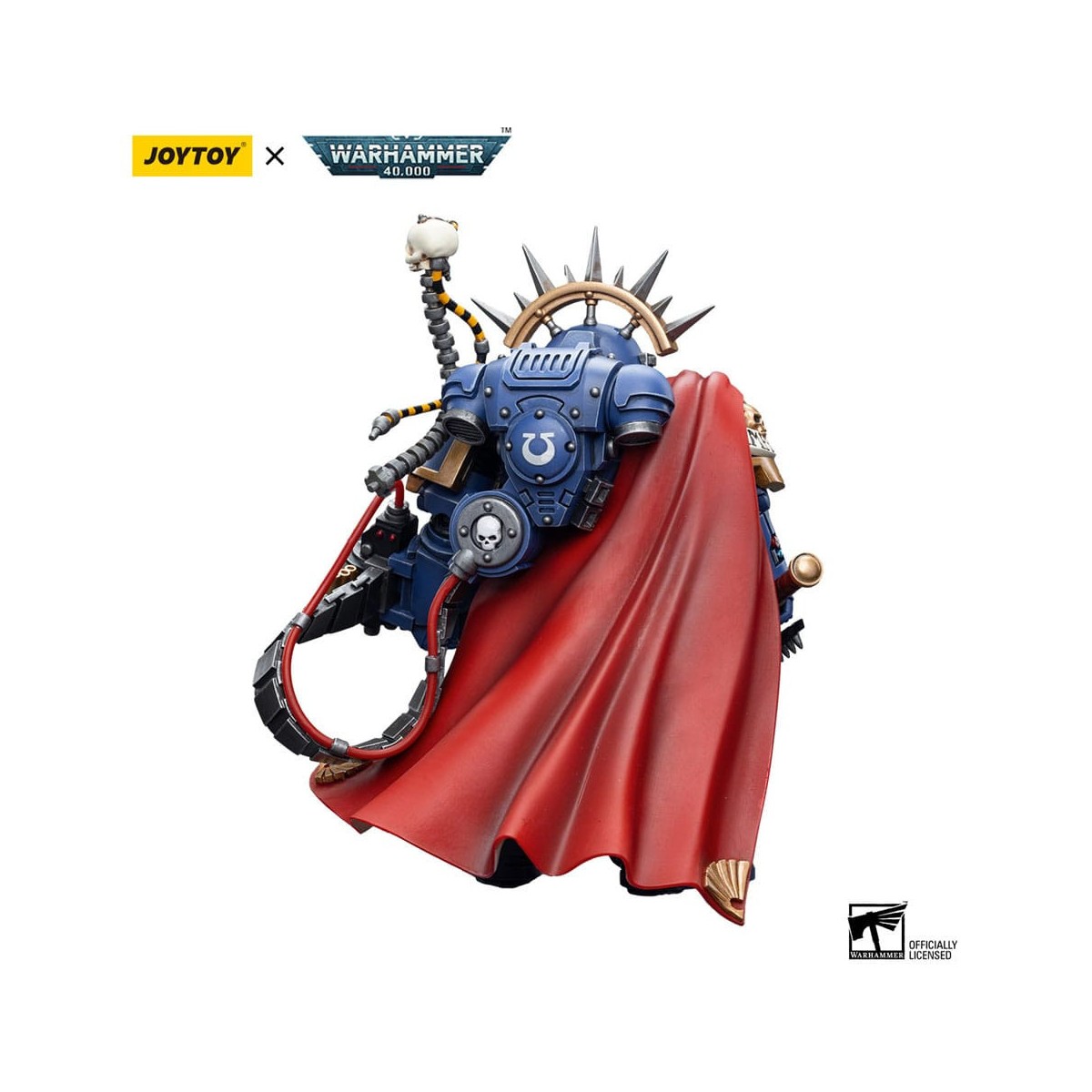 JoyToy Space Marines - Ultramarines - Ultramarines Captain in Gravis Armour 1/18 - Warhammer 40K