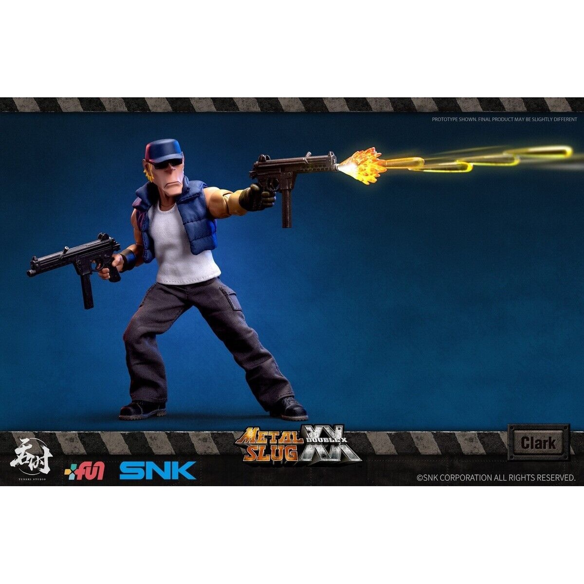 Tunshi Studio - Metal Slug XX - Clark Still 1/12 - Ikari Warriors