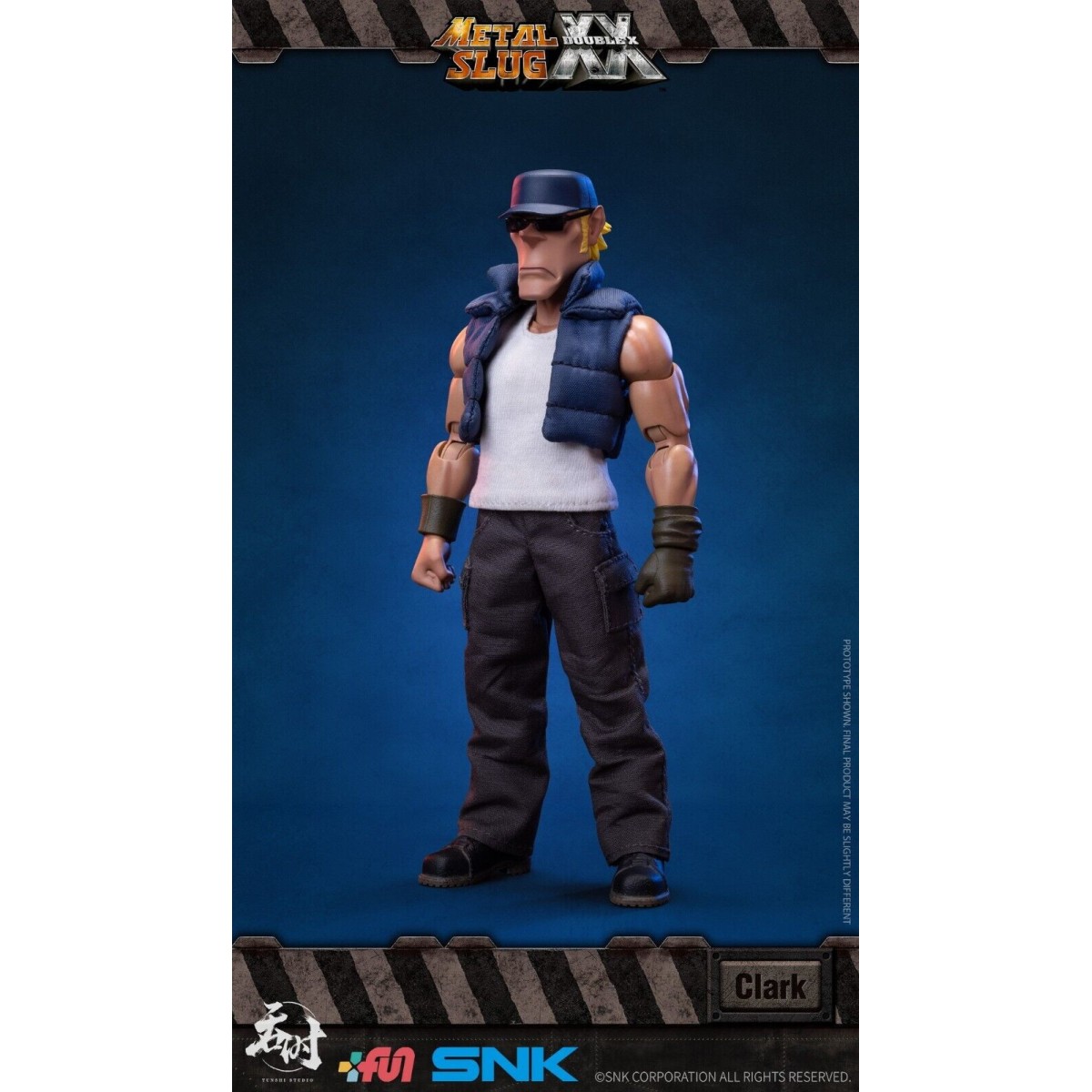 Tunshi Studio - Metal Slug XX - Clark Still 1/12 - Ikari Warriors