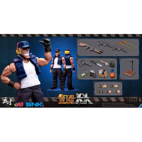 Tunshi Studio - Metal Slug XX - Clark Still 1/12 - Ikari Warriors
