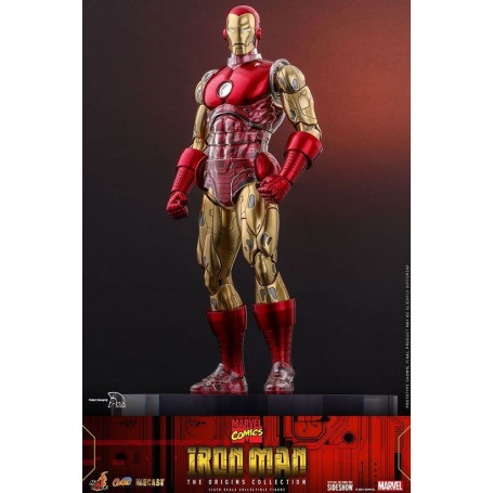 Hot toys - Iron Man - Marvel The Origins Collection Comic figure 1/6