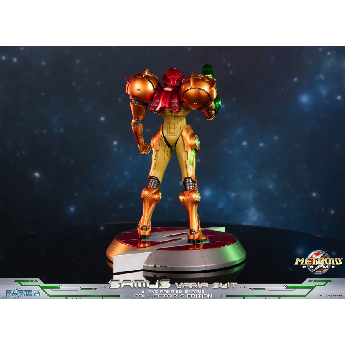 First 4 Figures - Metroid - SAMUS VARIA SUIT Collector's Edition PVC Statue