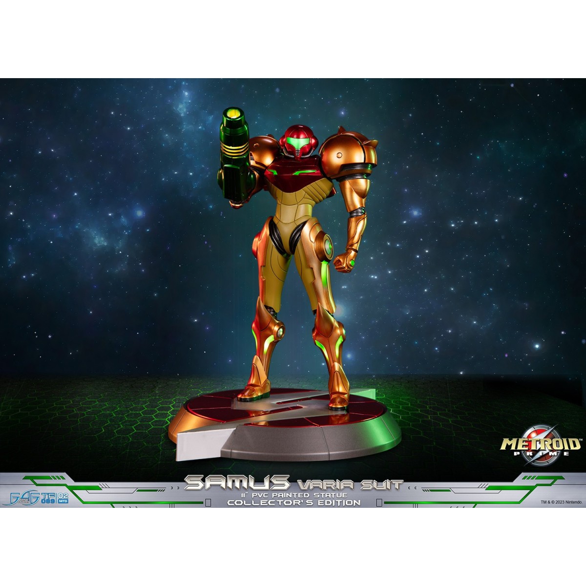 First 4 Figures - Metroid - SAMUS VARIA SUIT Collector's Edition PVC Statue