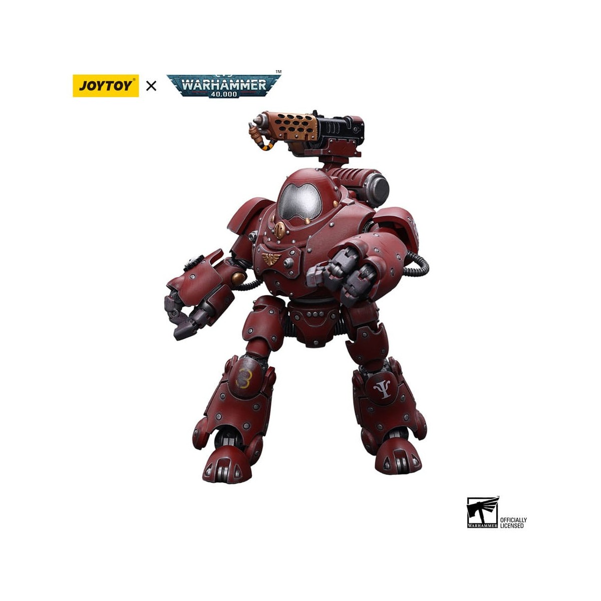 JoyToy Space Marines - Adeptus Mechanicus Kastelan Robot with Incendine Combustor 1/18