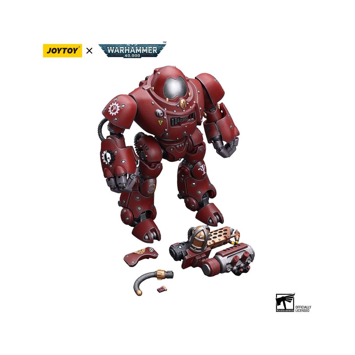 JoyToy Space Marines - Adeptus Mechanicus Kastelan Robot with Incendine Combustor 1/18