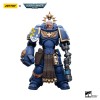 JoyToy Space Marines - Ultramarines - Ultramarines Lieutenant with Power Fist 1/18 - Warhammer 40K