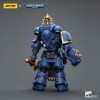 JoyToy Space Marines - Ultramarines - Ultramarines Lieutenant with Power Fist 1/18 - Warhammer 40K