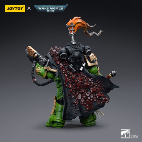 JoyToy Space Marines - Salamanders - Captain Adrax Agatone 1/18 - Warhammer 40K