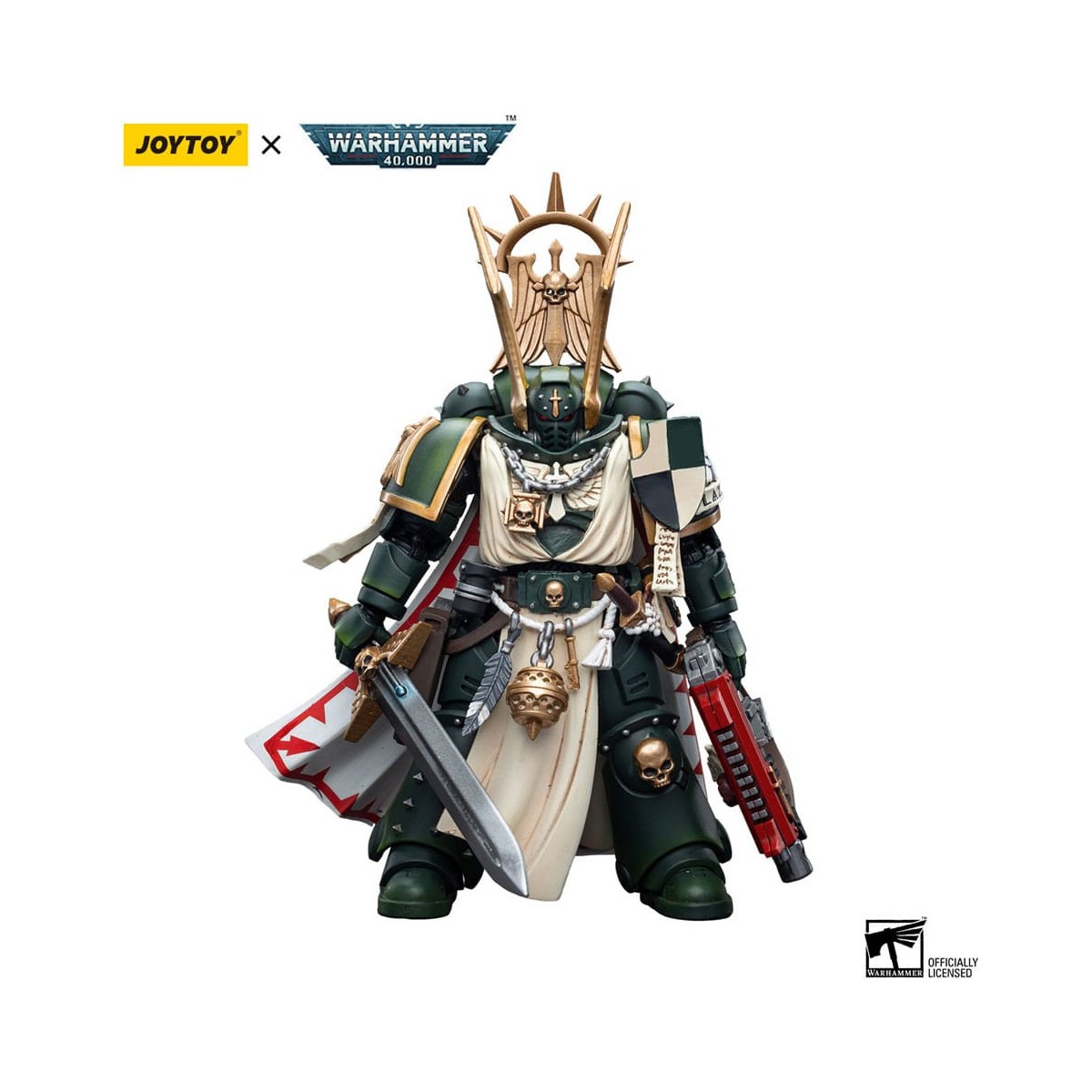 JoyToy Space Marines - Dark Angels - Dark Angels Master Lazarus 1/18 - Warhammer 40K