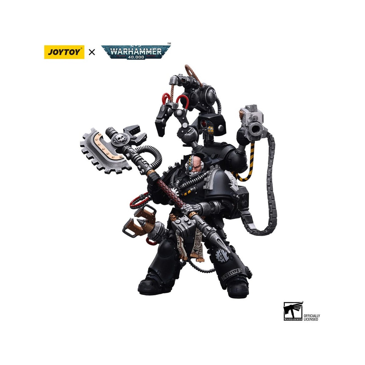 JoyToy Space Marines - Iron Hands - lron Father Feirros 1/18 - Warhammer 40K