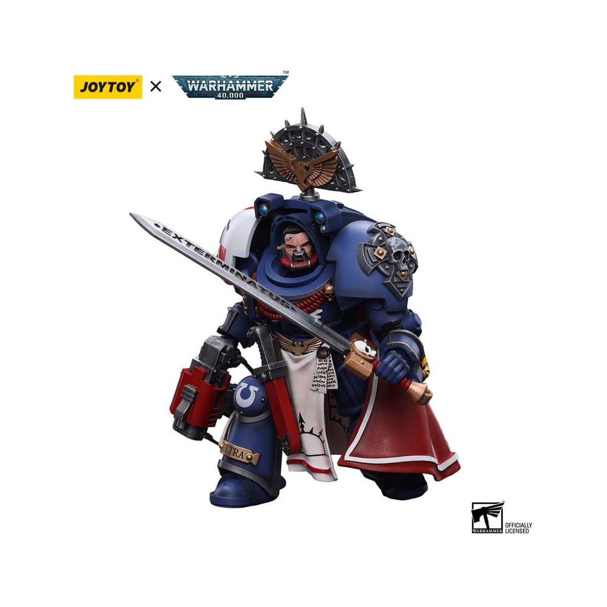 JoyToy Space Marines - Ultramarines - Terminator Captain 1/18 - Warhammer 40K