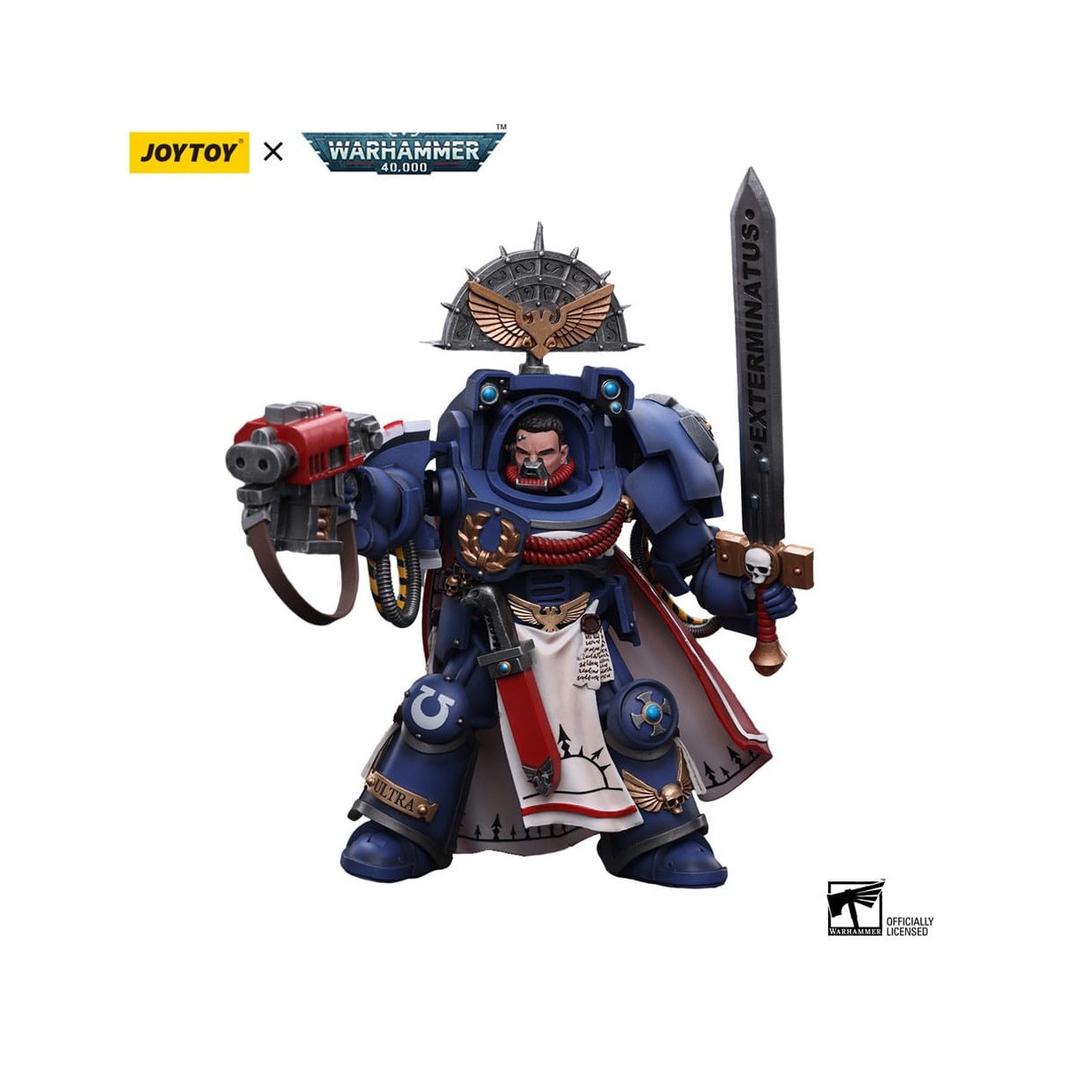 JoyToy Space Marines - Ultramarines - Terminator Captain 1/18 - Warhammer 40K