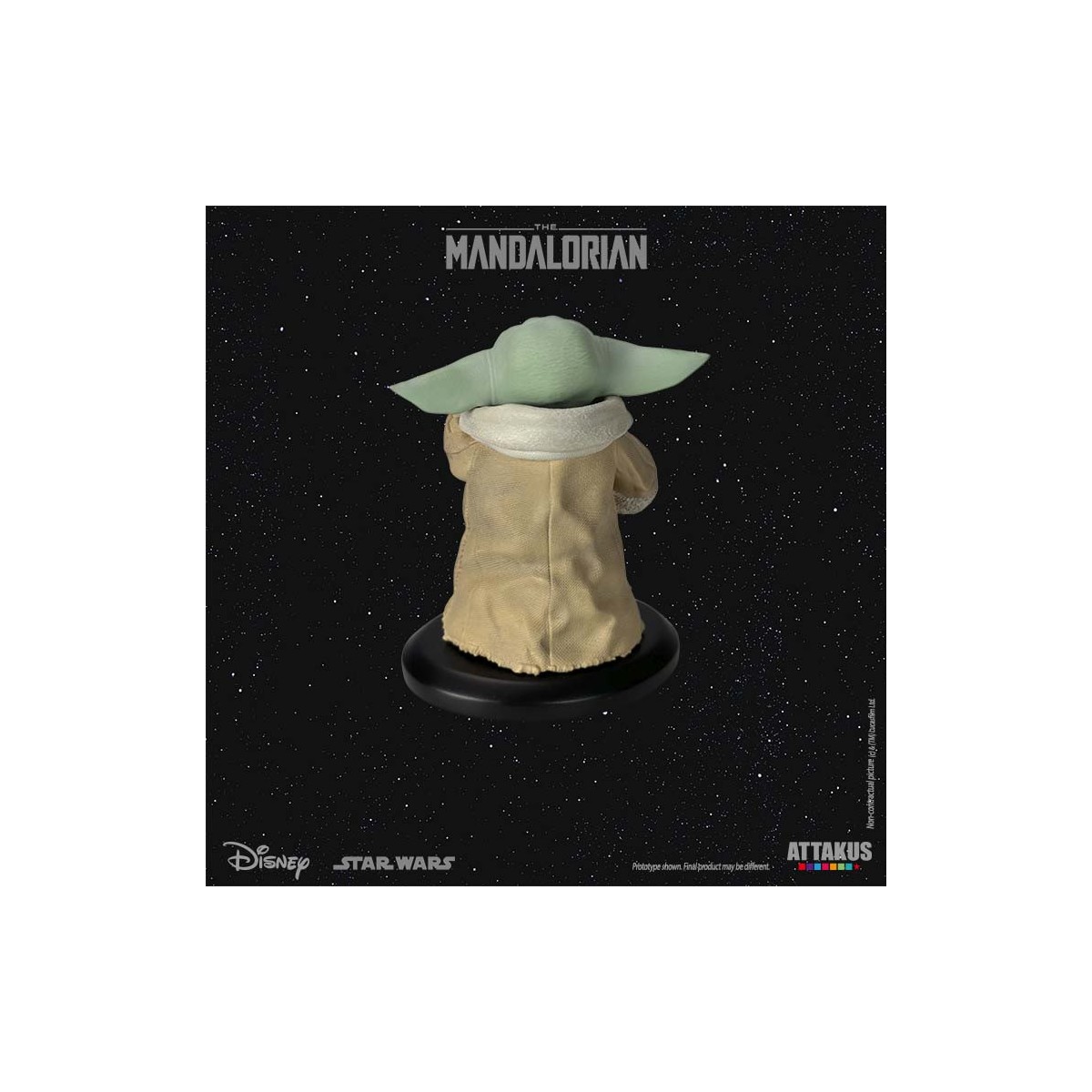 Attakus Starwars - Grogu "Eating the frog" 1/5 - The Mandalorian
