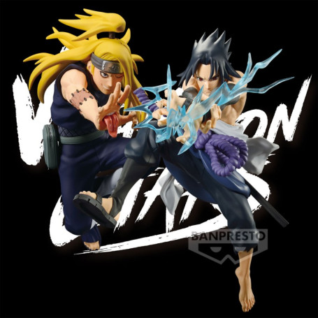 Banpresto - Naruto Shippuden - Vibration Stars - Deidara Vs Sasuke Uchiha