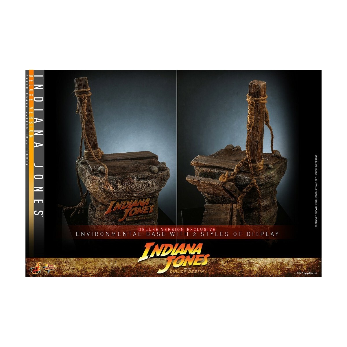 Hot Toys - Indiana Jones and the Dial of Destiny - Indiana Jones Deluxe Version 1:6