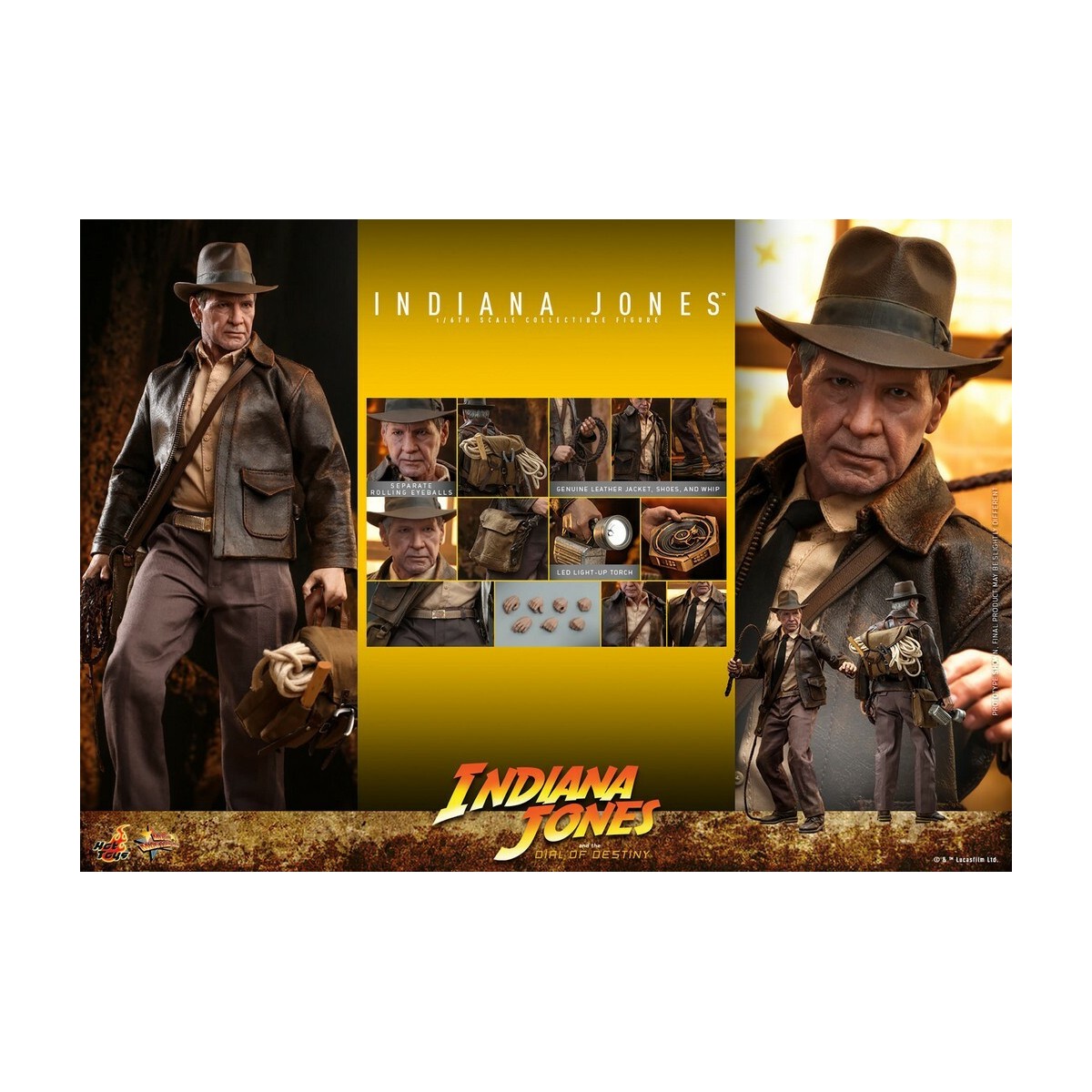 Hot Toys - Indiana Jones and the Dial of Destiny - Indiana Jones 1:6
