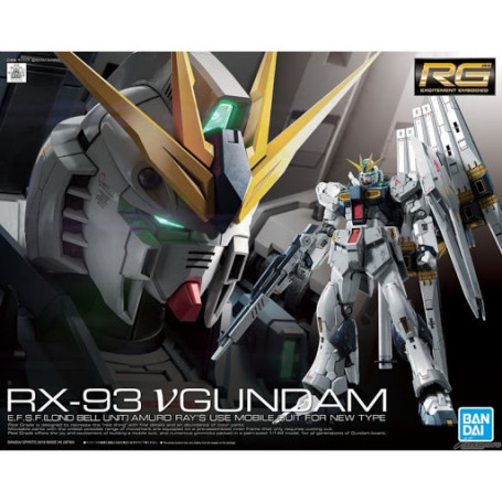 Bandai - Gunpla - Gundam 1/144 RG - RX-93 VGUNDAM