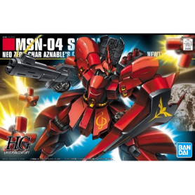 Bandai - Gunpla - Gundam 1/144 HG - MSN-04 SAZABI - Mobile Suit Gundam : Char's Counterattack