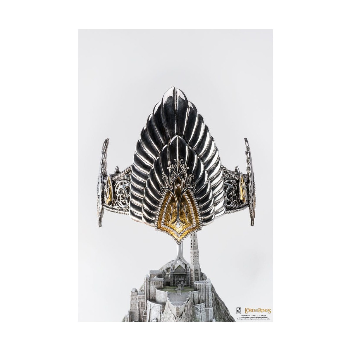 Pure Arts LOTR Crown of Gondor 1:1 Scale Art Mask Statue - Lord of the Rings The Return of the King