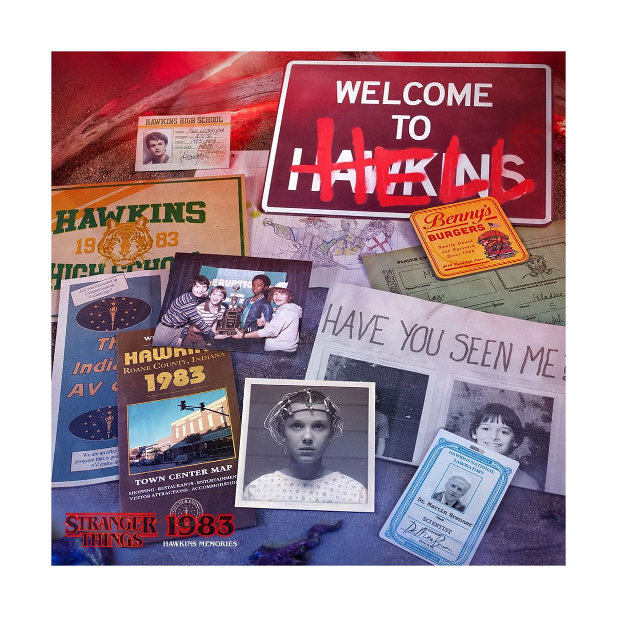 Doctor Collector - Stranger Things Hawkins Memories Kit Vecna's Course Limited Edition