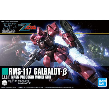 Bandai - Gunpla - Gundam 1/144 HG - RMS-117 Galbaldy Beta - Mobile Suit Zeta Gundam
