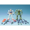 Bandai - Gunpla - Gundam 1/144 HG - Gunpla Starter Set RX-78-2 and MS-06F Zaku II - Mobile Suit Gundam