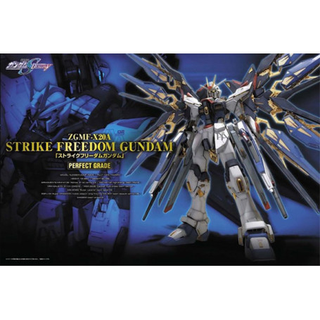 Bandai - Gunpla - Gundam 1/60 PG - ZGMF-X20A STRIKE FREEDOM GUNDAM - Mobile Suit Gundam SEED Destiny