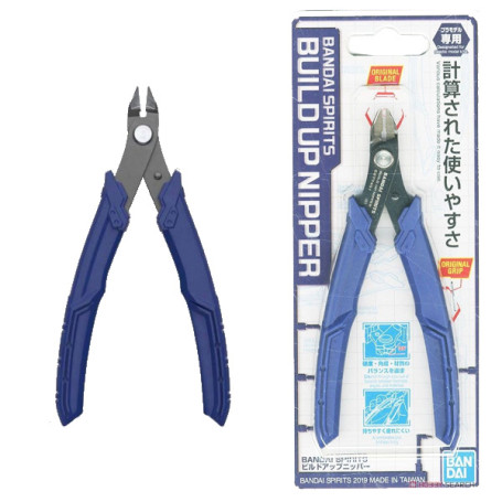 Bandai - Gunpla - Gundam Build Up Nipper - Pro Blue Cutting Pliers