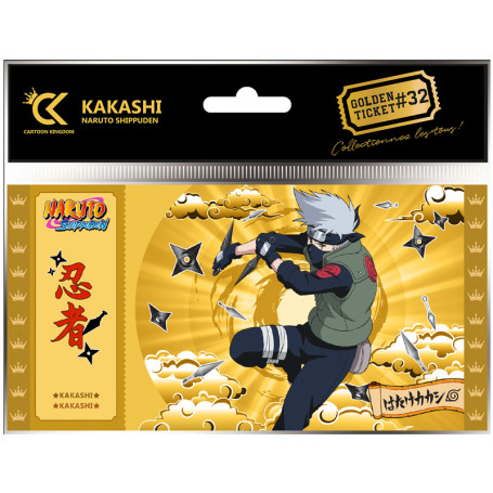Cartoon Kingdom - Lot of 5 Golden Ticket Naruto Shipudden (vol. 29 to 33)