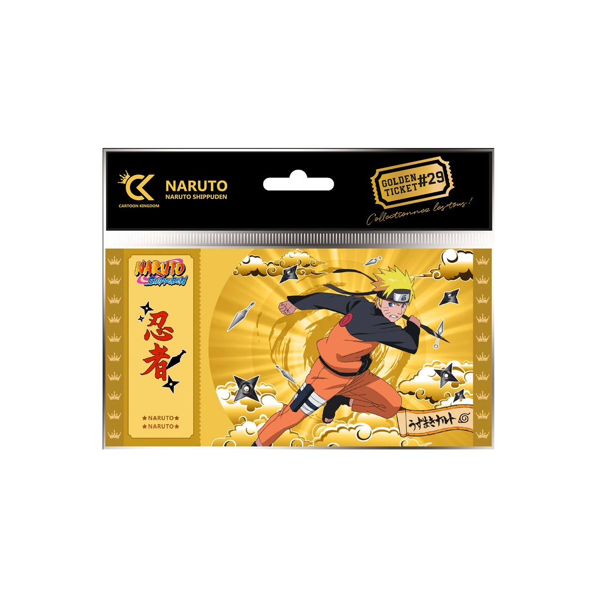 Cartoon Kingdom - Lot of 5 Golden Ticket Naruto Shipudden (vol. 29 to 33)