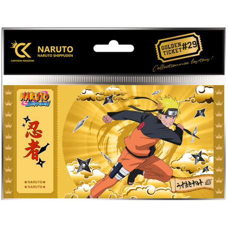 Cartoon Kingdom - Lot of 5 Golden Ticket Naruto Shipudden (vol. 29 to 33)