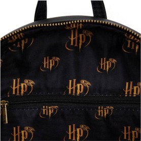 Harry Potter - Loungefly Mini Backpack Trilogy triple pocket