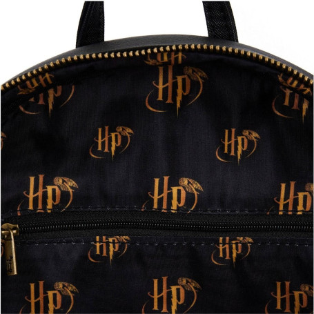 Harry Potter - Loungefly Mini Backpack Trilogy triple pocket