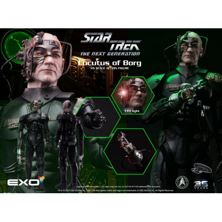 EXO-6 - Locutus of Borg - Star Trek: The Next Generation action figure 1/6 