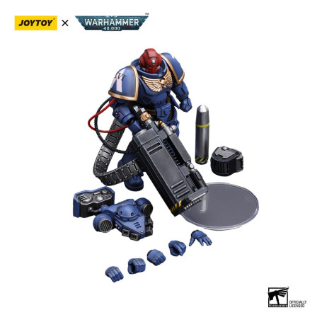 JoyToy Space Marines - Ultramarines - Desolation Sergeant with Vengor Launcher 1/18