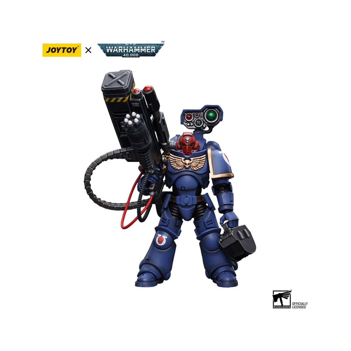 JoyToy Space Marines - Ultramarines - Desolation Sergeant with Vengor Launcher 1/18