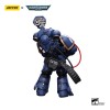 JoyToy Space Marines - Ultramarines - Desolation Marine with Castellan Launcher (Superfrag) 1/18