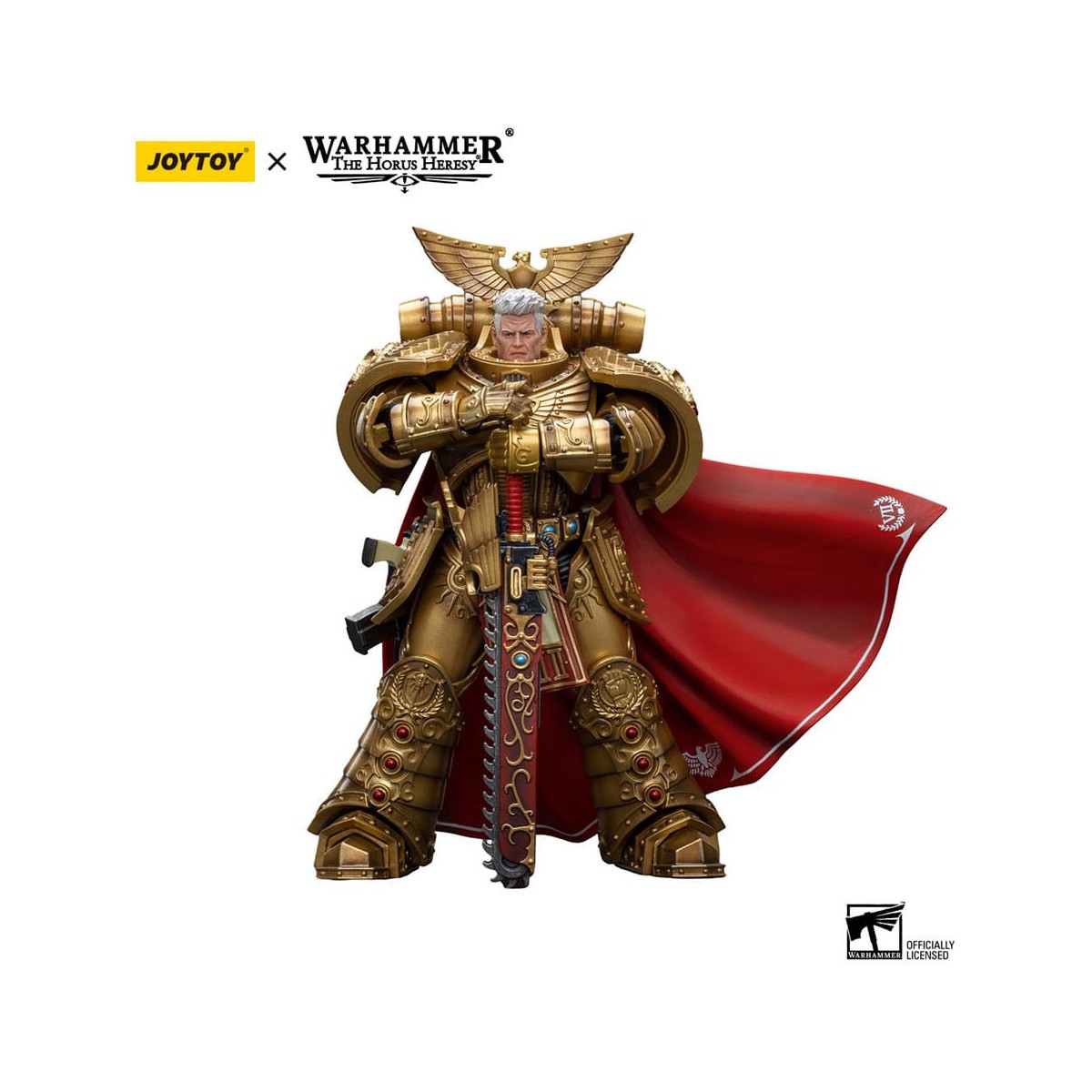 JoyToy Space Marines - Imperial Fists - Rogal Dorn Primarch of the 7th Legion - 1/18 - Warhammer The Horus Heresy