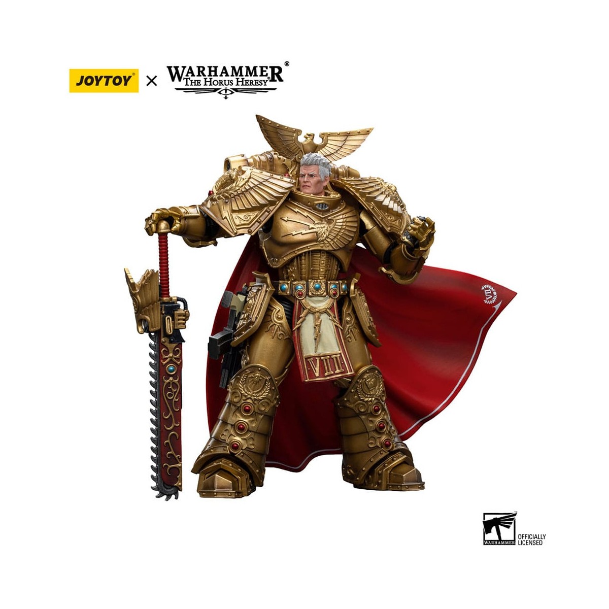JoyToy Space Marines - Imperial Fists - Rogal Dorn Primarch of the 7th Legion - 1/18 - Warhammer The Horus Heresy